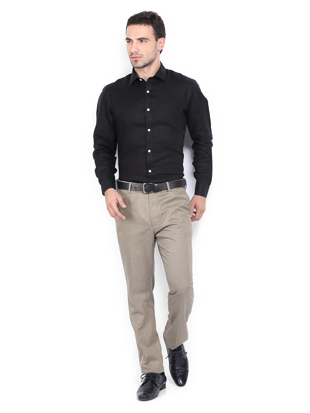 Arrow Men Black Linen Slim-Fit Formal Shirt My Own Web Store Arrow Men Black Linen Slim-Fit Formal Shirt My Own Web Store