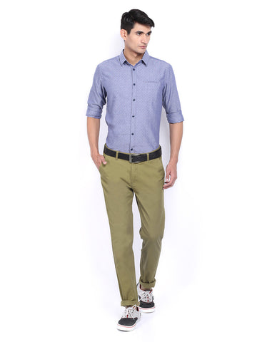 Arrow Sport Men Khaki Chrysler Fit Trousers