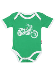 Claesens Kids Green & White Set of 2 Rompers